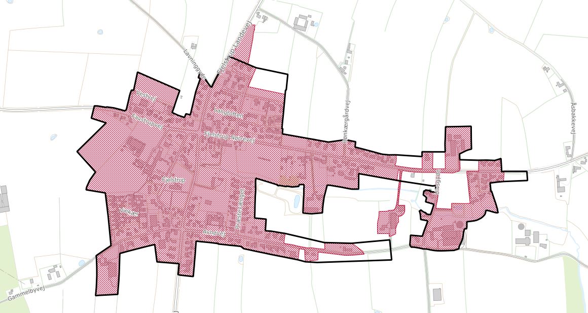 8-2021 Landsbyafgrænsninger og arealudlæg i landdistrikter